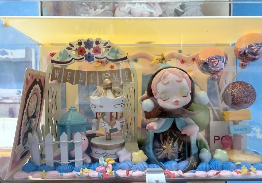Sans marque Boîte Tiroir de Rangement Pop Mart SP en Crème Glue (DIY Decoden) - Neuf
