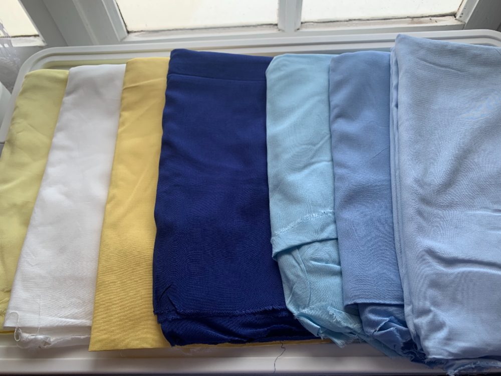 Sans marque Coupon tissu 100% coton lourd qualite superieure (1m x 1m50)