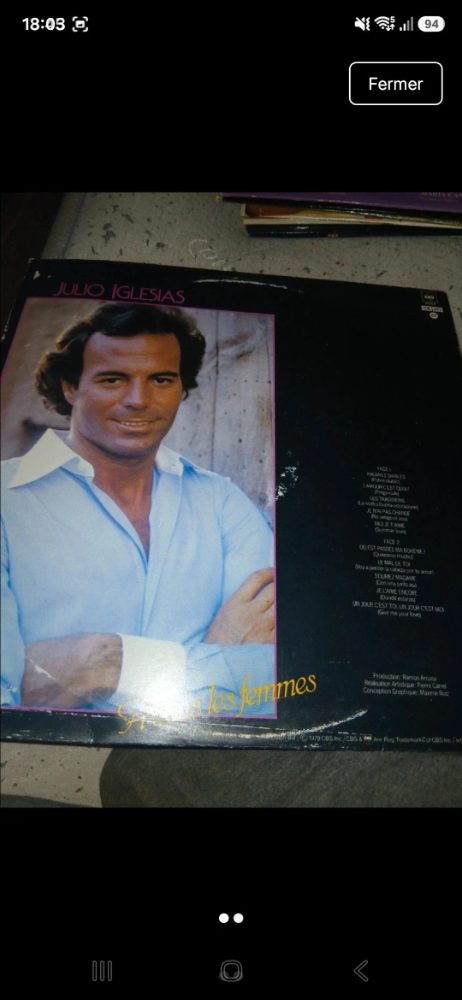 Julio Iglesias Julio Iglesias - Hommes Vinyle LP
