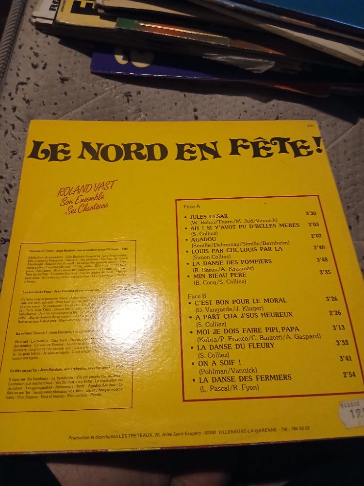 Roland Vast Le Nord en Fête ! - Vinyl Roland Vast