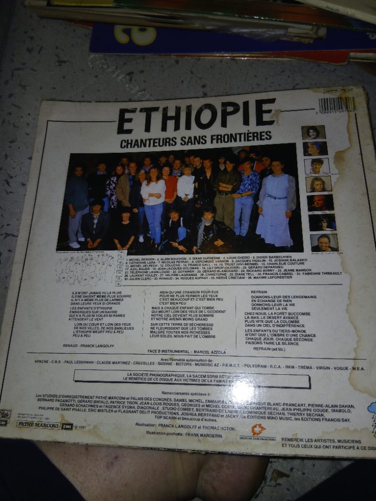 Sans marque Éthiopie - Chanteurs sans frontières (Vinyle)