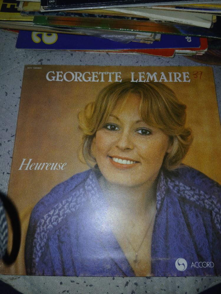 Accord Disque vinyle Georgette Lemaire - Heureuse