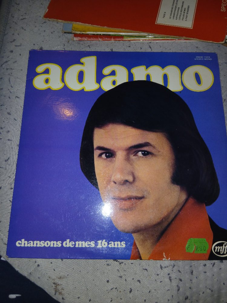 MFP Adamo - Chansons de mes 16 ans - Vinyle 33T