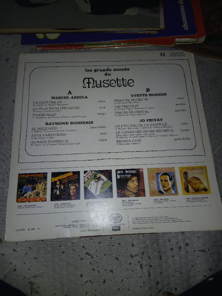 MJD Les Grands Succès du Musette Vol. 2 - Vinyle