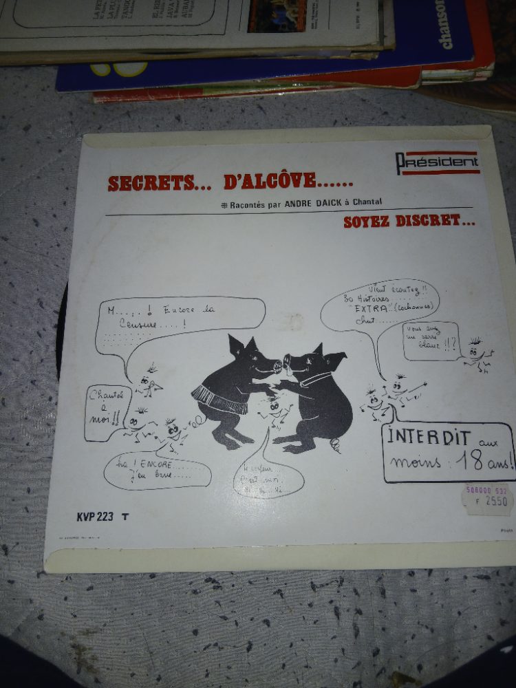 Président Secrets d'Algove - Vinyle 33T Président