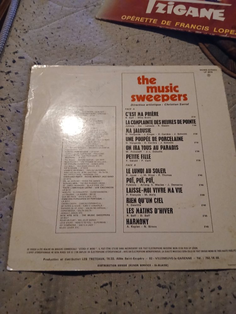 Sans marque Vinyl The Music Sweepers - Opérette