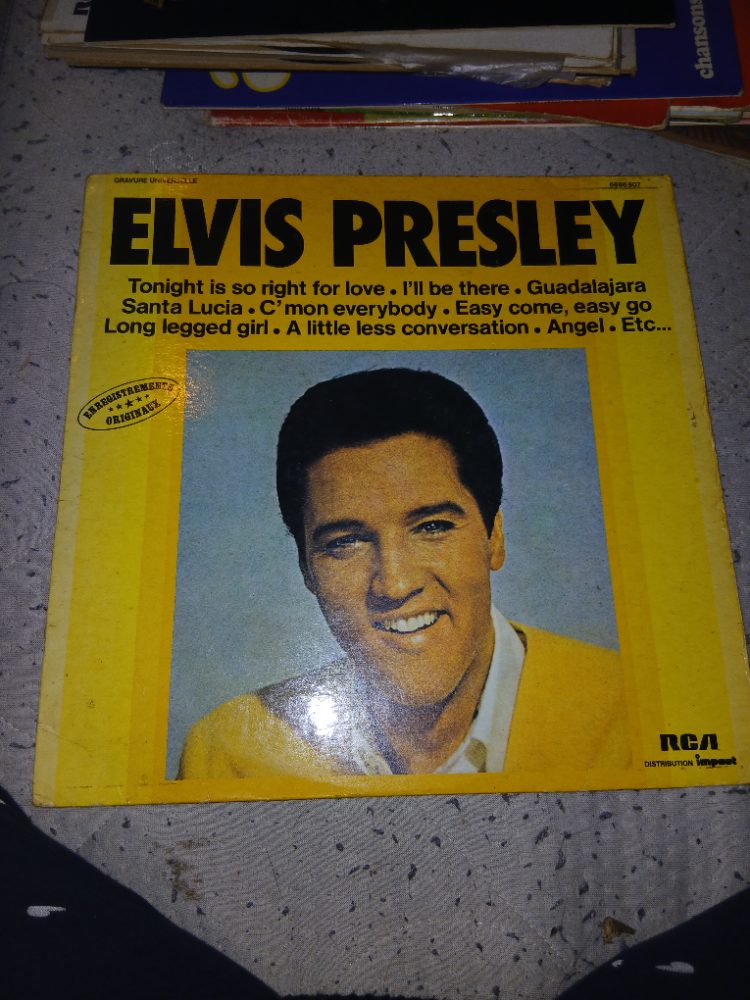 RCA Disque vinyle Elvis Presley RCA