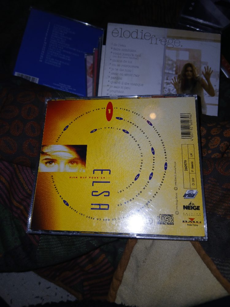 Neige CD Elsa Lunghini - Rien que pour ça