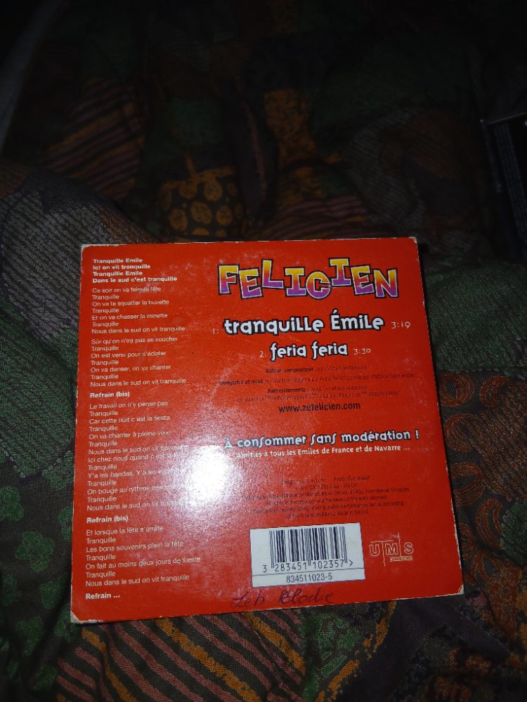 Fel-Ticien CD Fel-Ticien Tranquille Émile Feria Feria