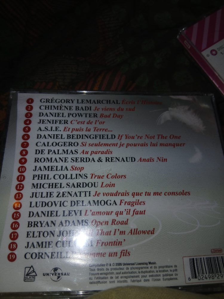 Sans marque CD Les Phénomènes Voix - Compilation 2005