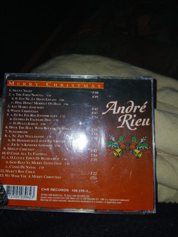 CNR Records CD André Rieu - Merry Christmas