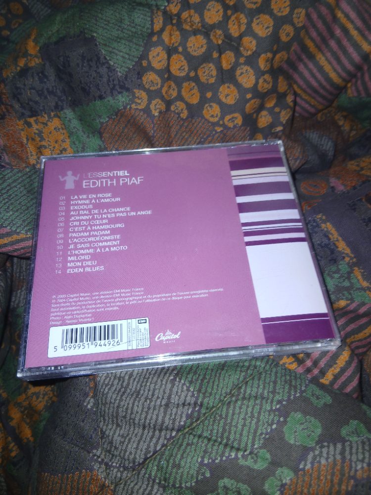 Capitol Essentiel Edith Piaf - CD compilation