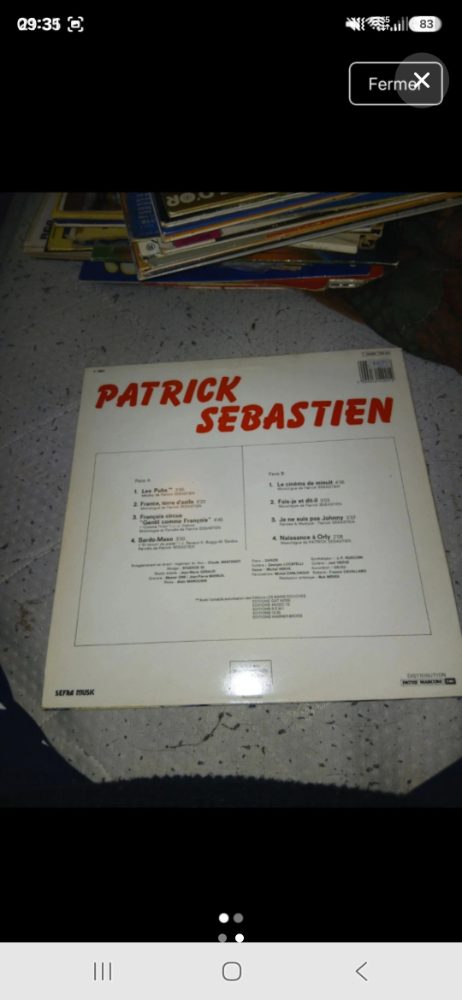 Vinyle Vendre vinyle