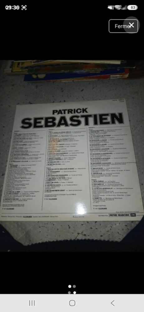 Vinyle Vendre vinyle