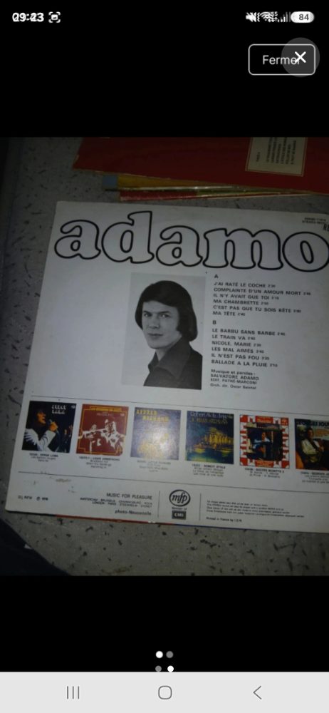 Vinyle Vendre vinyle