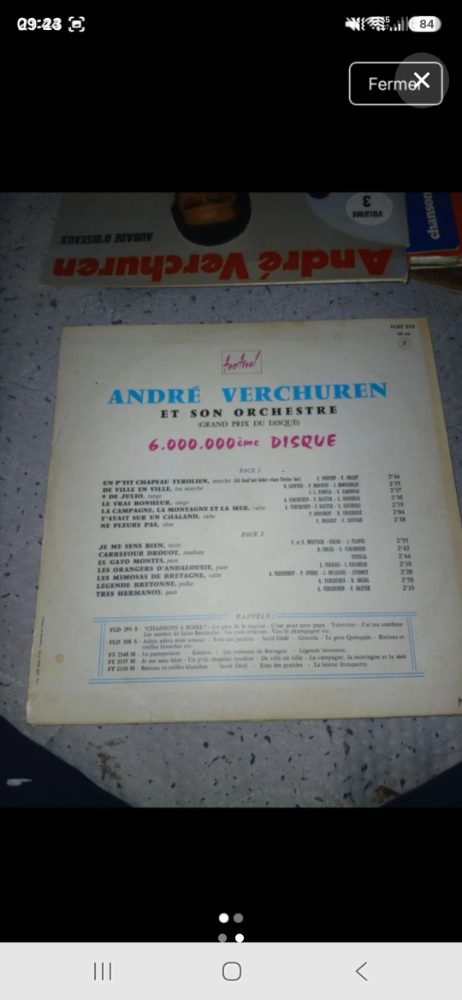 Vinyle Vendre vinyle