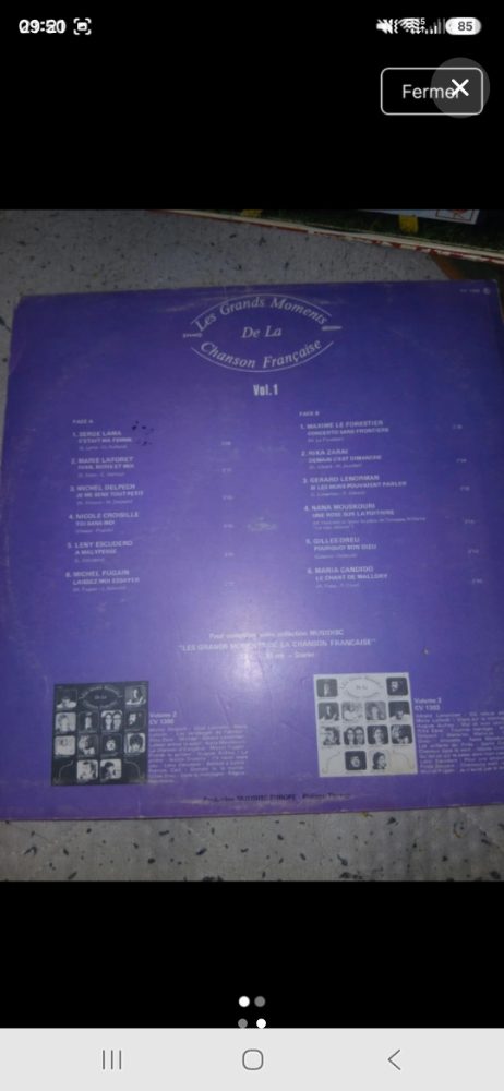 Vinyle Vendre vinyle