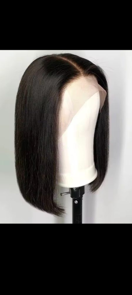 Sans marque Perruque Bob Naturelle Neuve